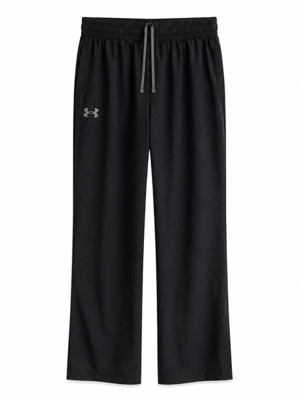 Under Armour Black Lightweight Track Pants – Size Small GUC *Flaw